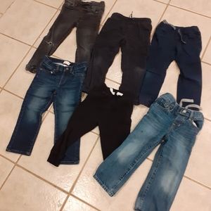 6 pairs of 3t pants